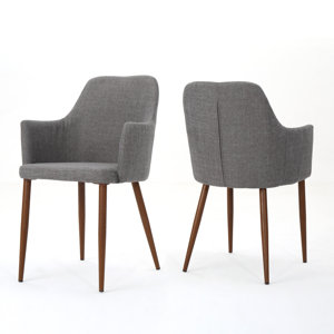 Chaise Moderne Rembourree Dans Myra White Eco Puleat